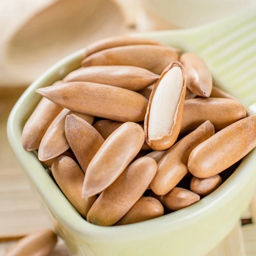 【AA+精选1650大颗粒罐装】新货巴西精选特大松子无盐原味阿富汗