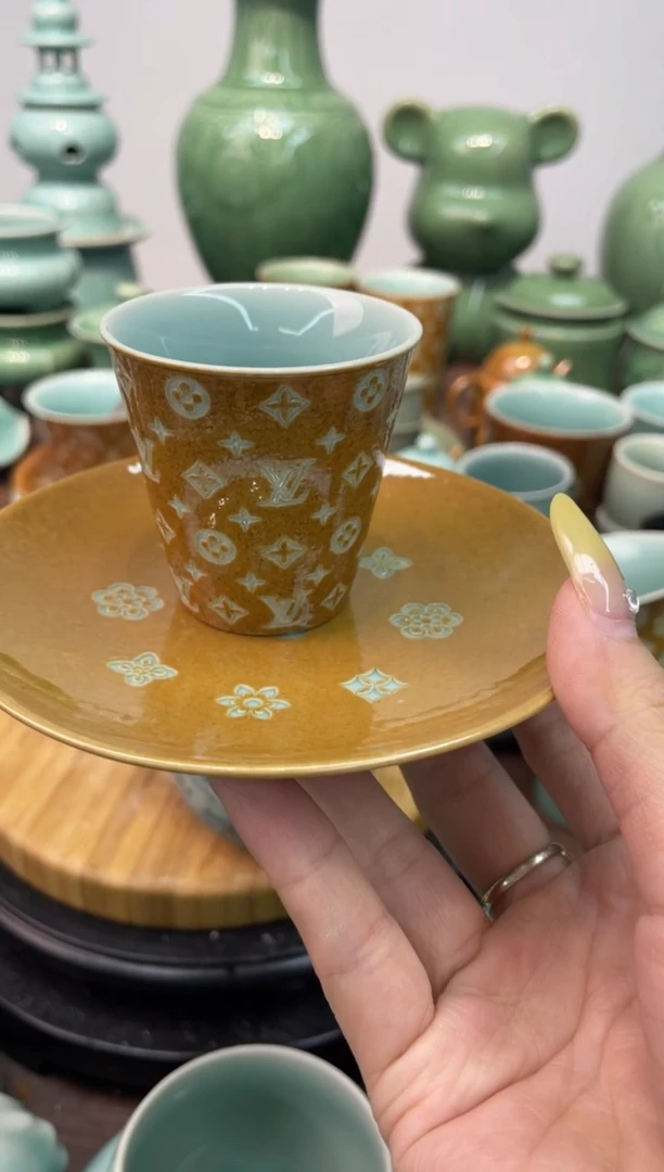 1杯1托  慧仙青瓷 龙泉青瓷大促 定点福利放漏