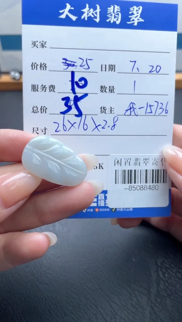 翡翠未镶嵌颈饰多人-85088480