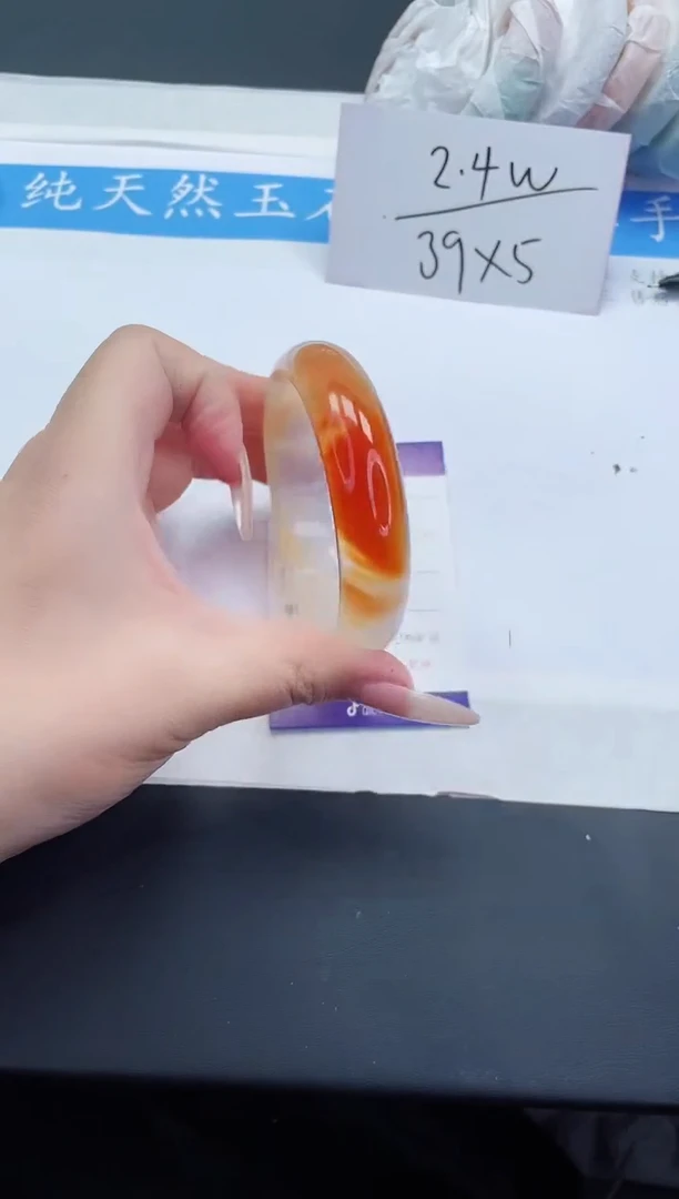 【闪购商品】石英质玉手镯未镶嵌M492-60+