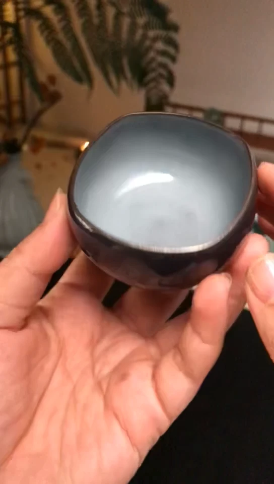 龙泉青瓷茶杯茶器摆件花器1