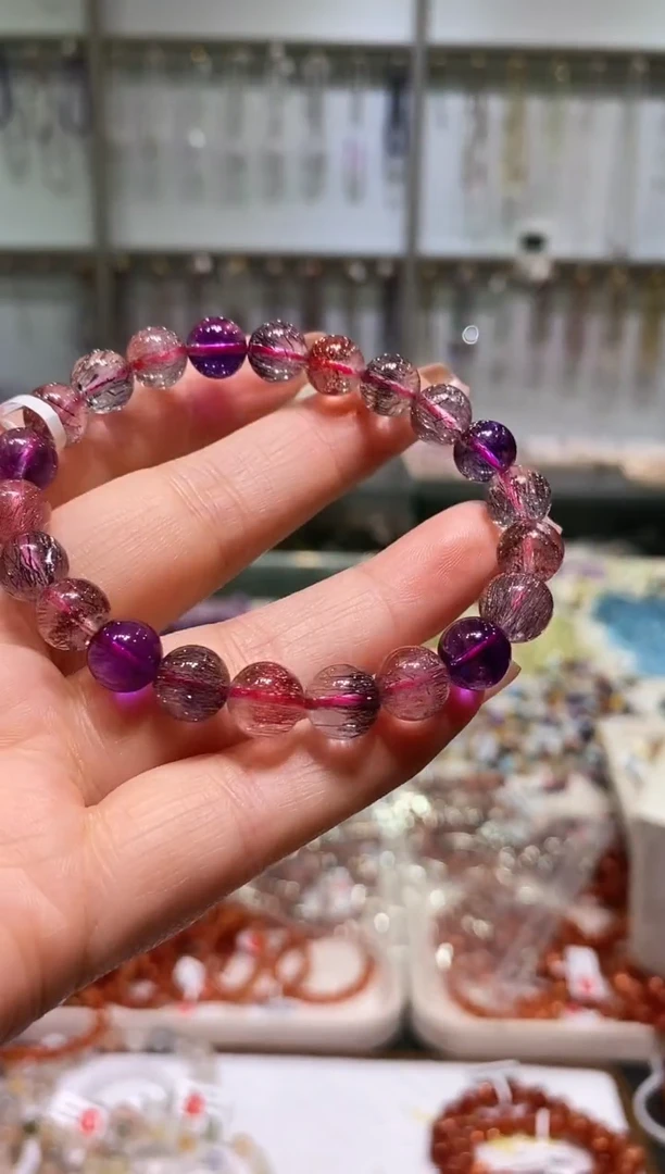 未镶嵌手链水晶多样性发其一8.5+