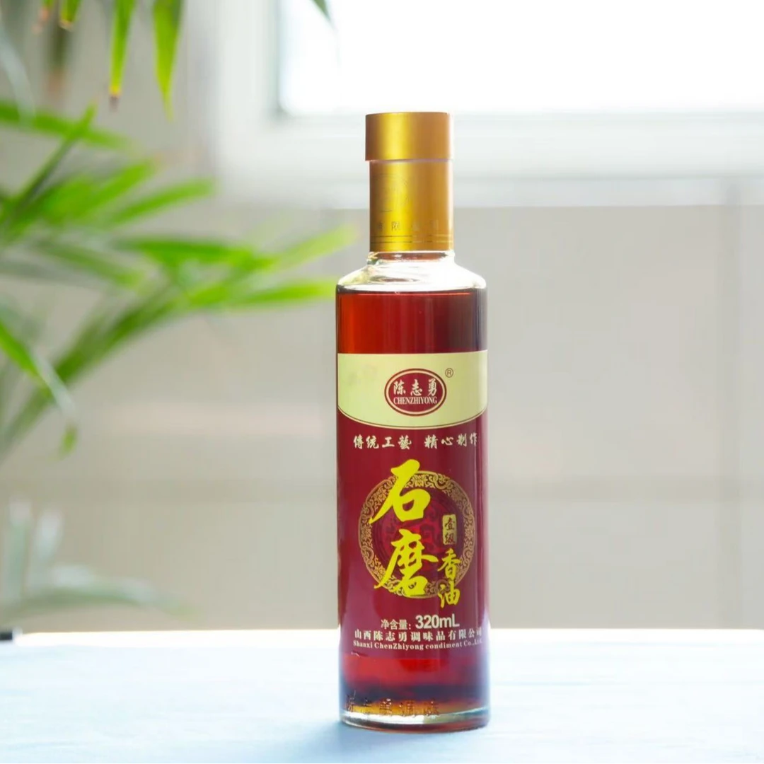 【陈志勇非遗纯石磨一级香油 国标一级石磨芝麻油】