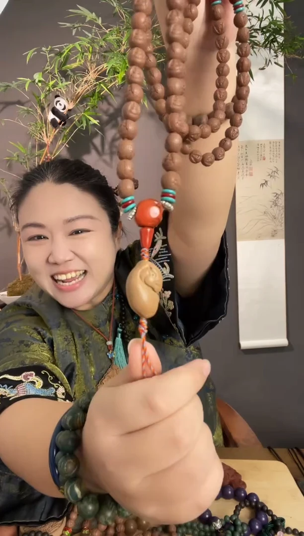 泥塑高阶窖藏红麝108无相佛+龙宝宝