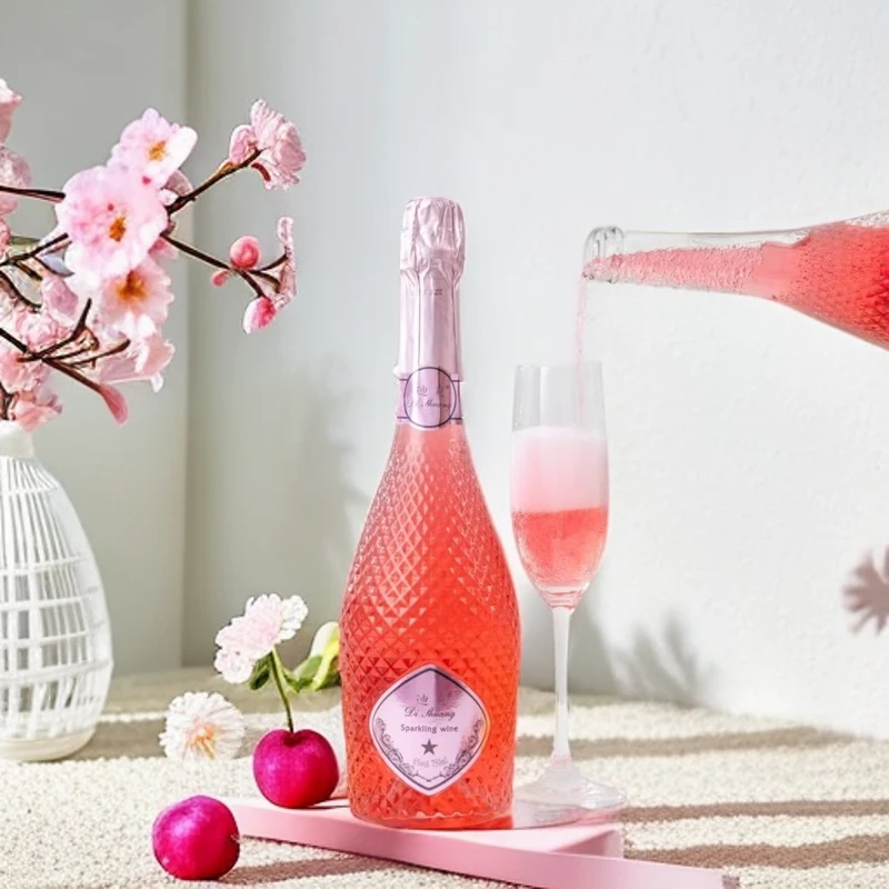 果酒2瓶菠萝瓶气泡酒网红酒起泡酒果酒酒水果酒微醺酒低度果酒