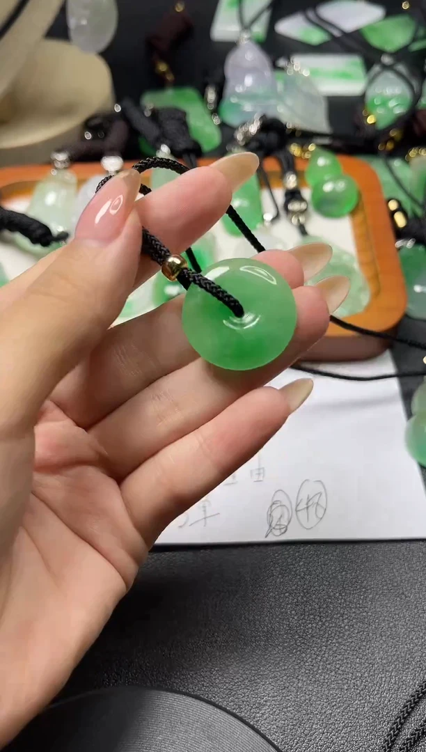 颈饰未镶嵌翡翠所见即所得   一图一物