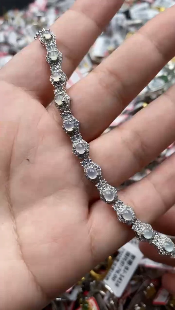 【闪购商品】翡翠戒指银S925镶嵌88888---2