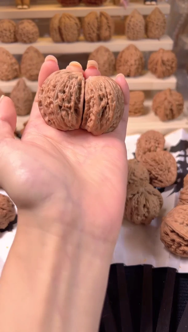 手串/手链核桃༄****?60尺全品红皮正磨