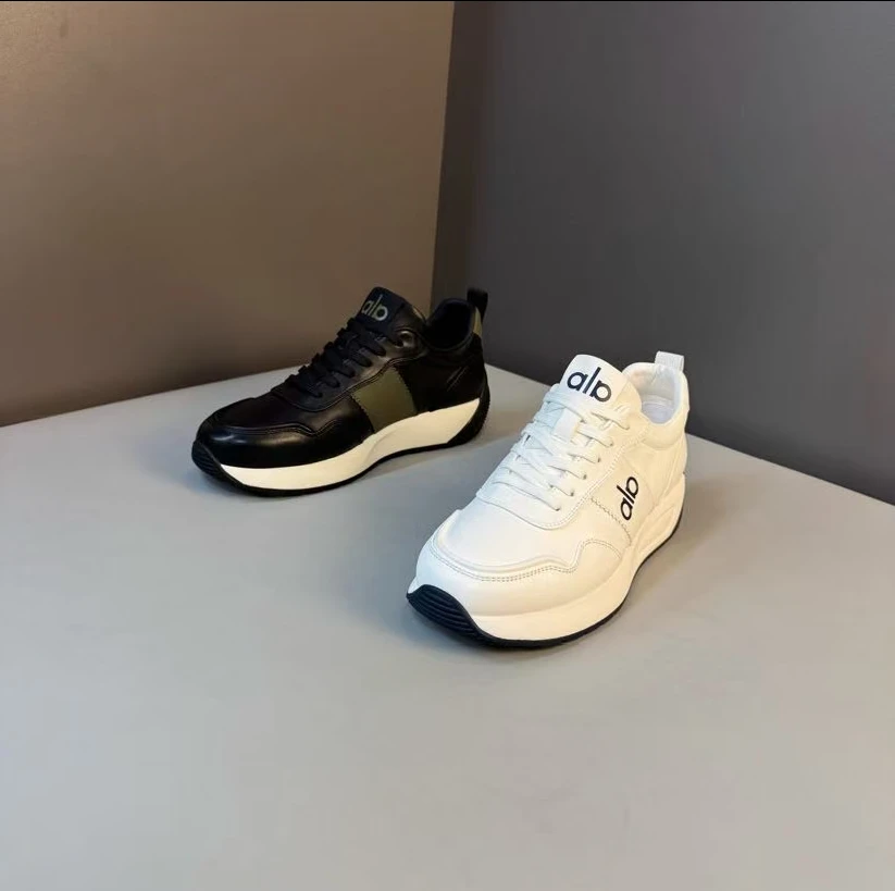 新款高品质全皮面休闲百搭男鞋