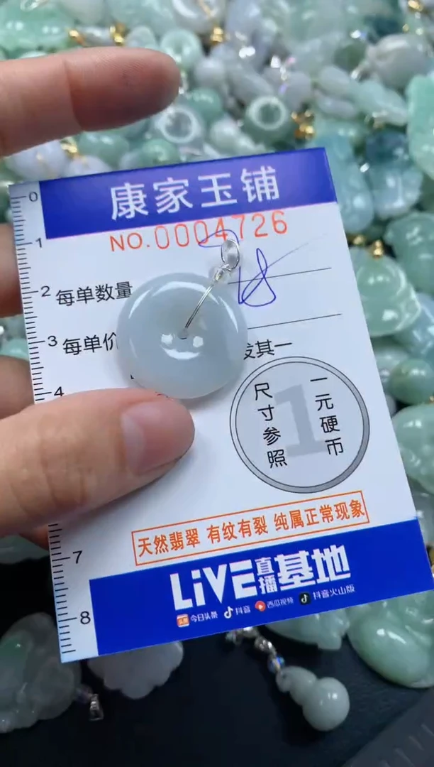 颈饰未镶嵌翡翠4726