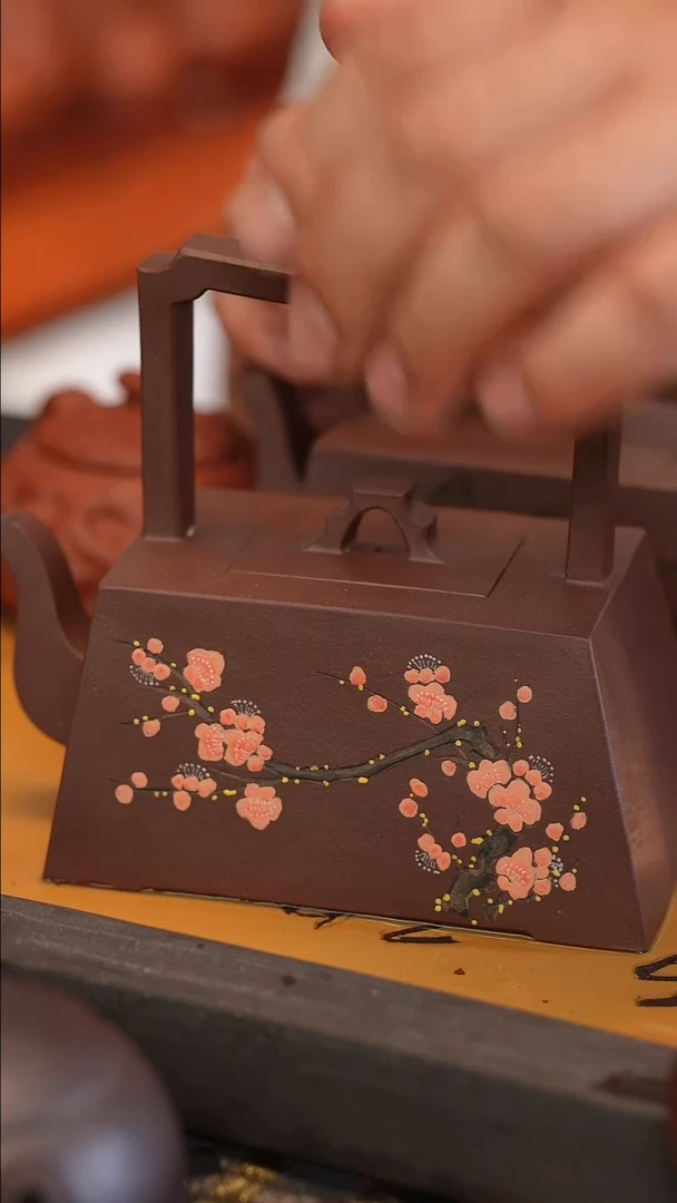 茶壶紫砂原矿手工制作全手工