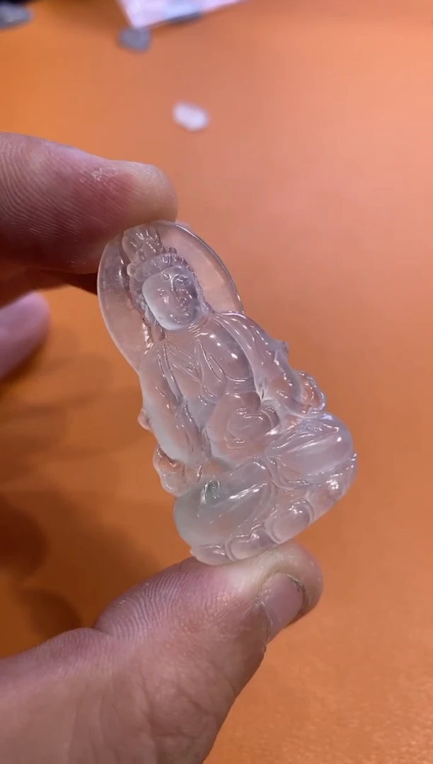 【闪购商品】翡翠吊坠(不含链)未镶嵌观音2980