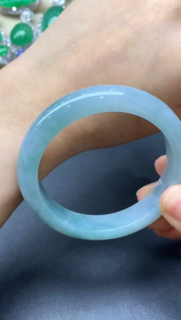 未镶嵌手镯翡翠527-中国好珍宝