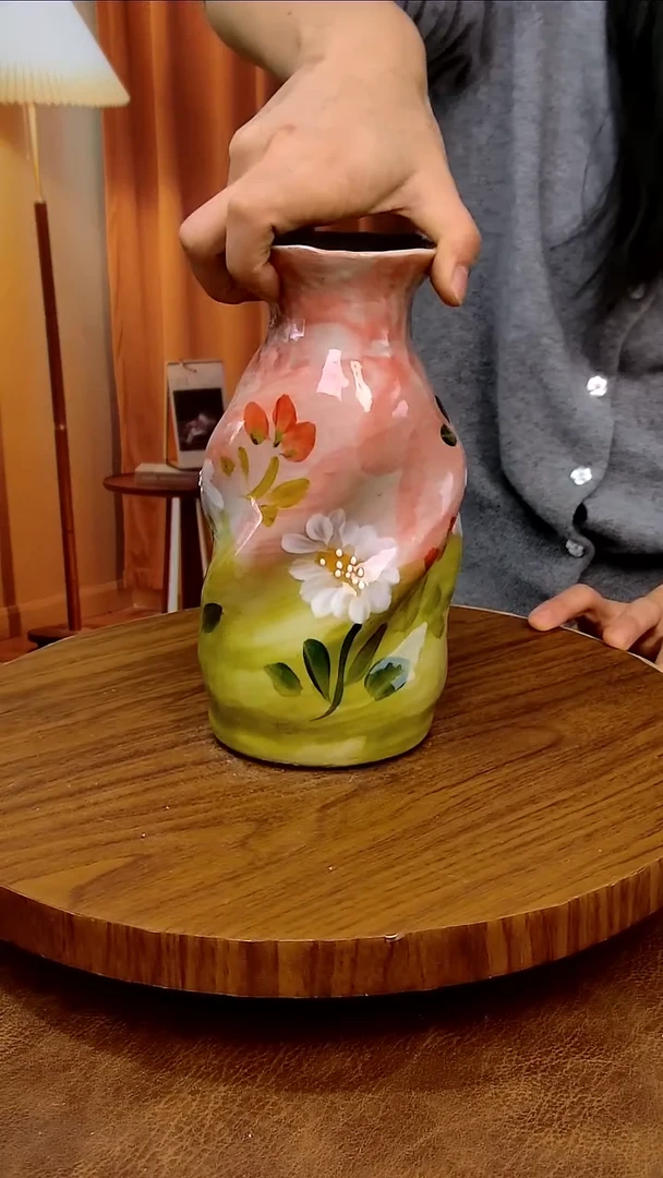 盘陶景德镇手工手绘釉下彩陶瓷