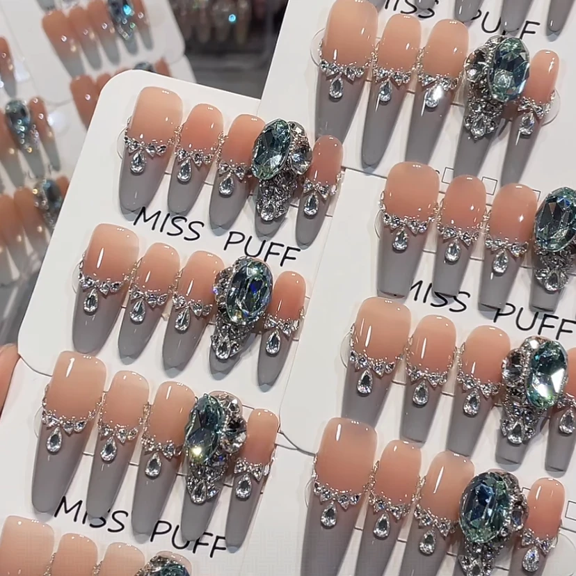 【奥捷/雾凇露】纯手工穿戴甲高定款