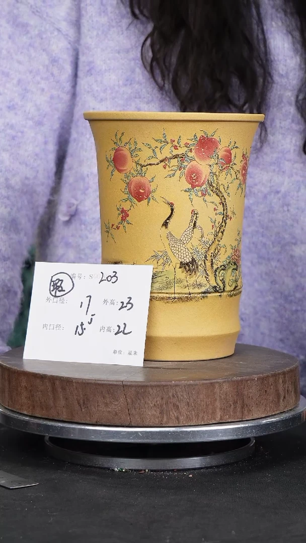 【闪购商品】紫砂花盆203瑕疵紫砂花盆&