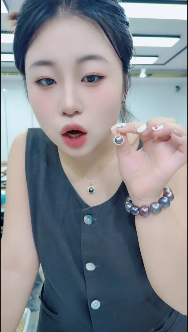 淡水珍珠合金颈饰1313 吊坠