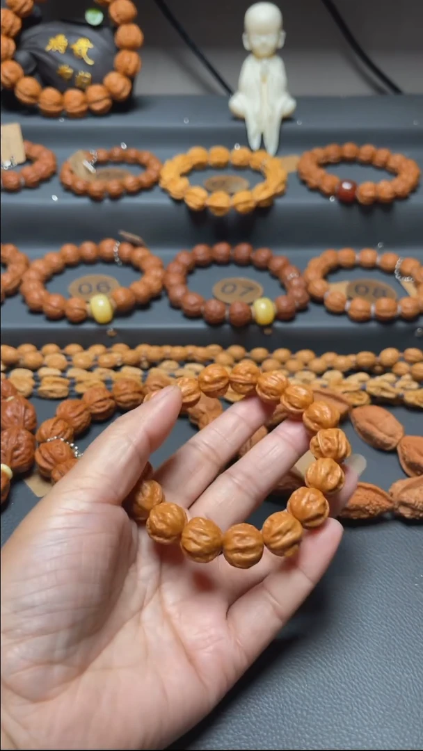 手串文玩核桃(****意核桃手串