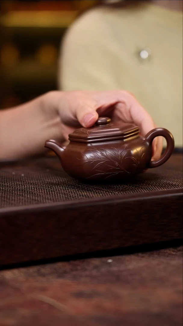 六方仿古 南山紫泥 190cc