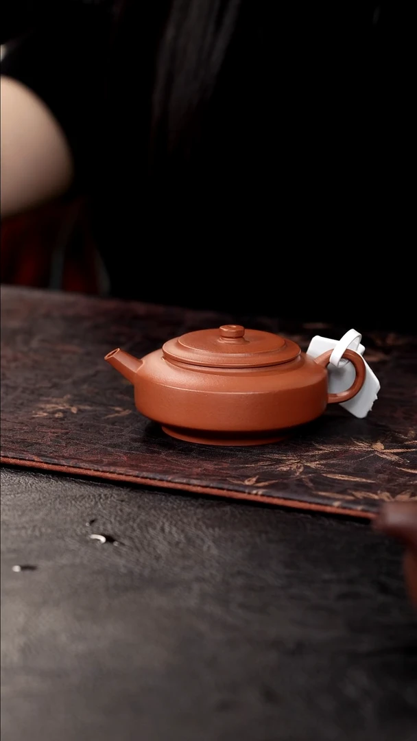 茶壶紫砂朱泥仲方周盘60cc