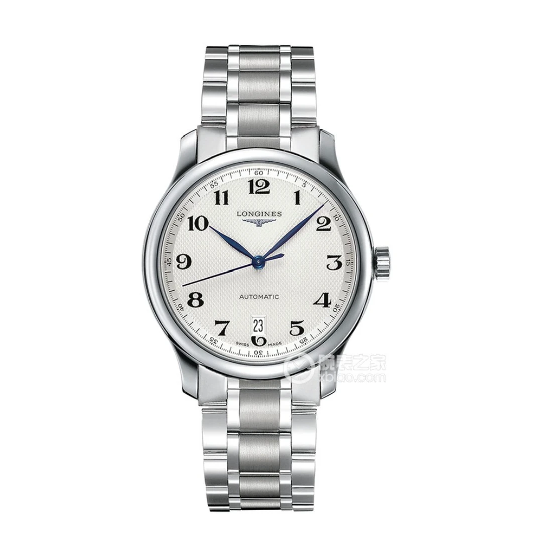 99新 Longines/浪琴 名匠/38.5m/经典麦粒纹白盘男款/原17700/单