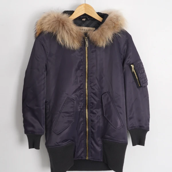 95新 BURBERRY/博柏利 尼龙/SC0100/羽绒服/S