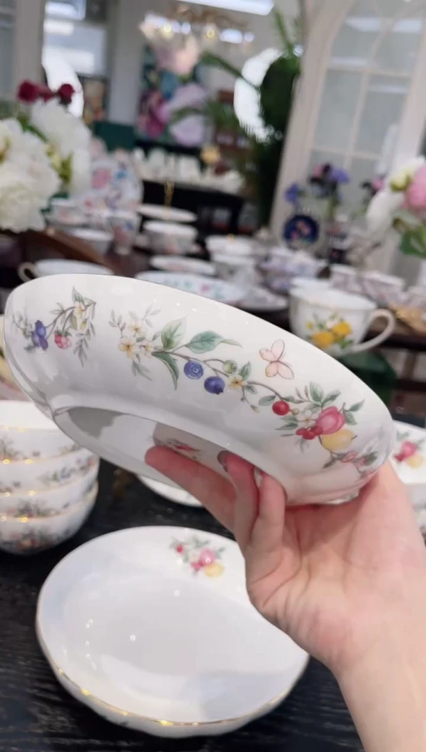 瓷20cm菜盘