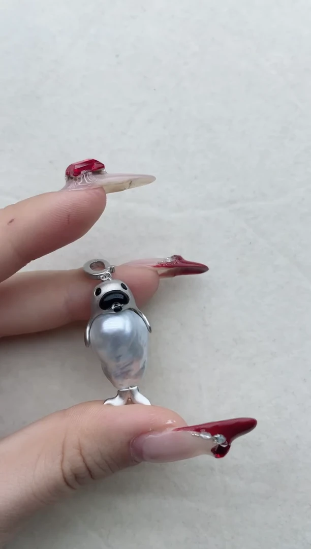 【闪购商品】海水珍珠吊坠银S925镶嵌A18