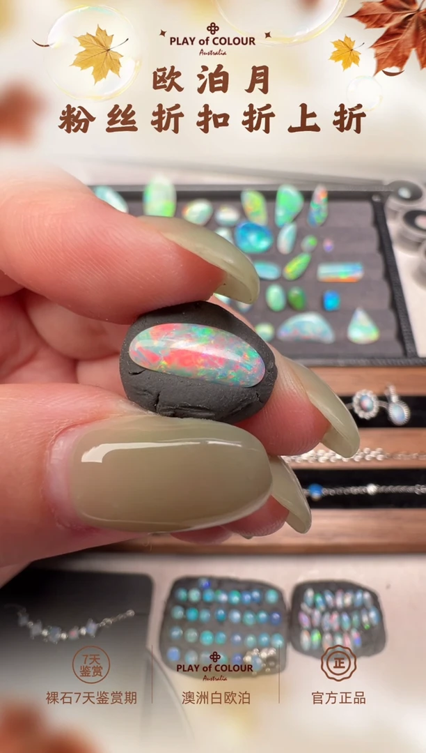 未镶嵌欧泊裸石雪梨澳洲天然欧泊特价 5.5*12.4