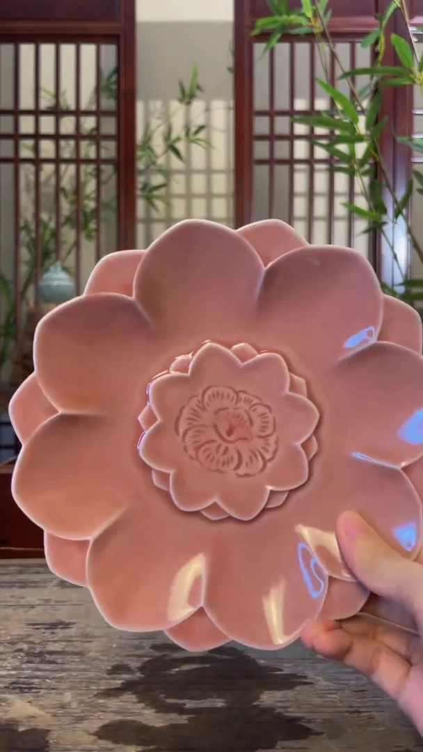 北溪堂-苍烟落照影雕牡丹凝香壶承