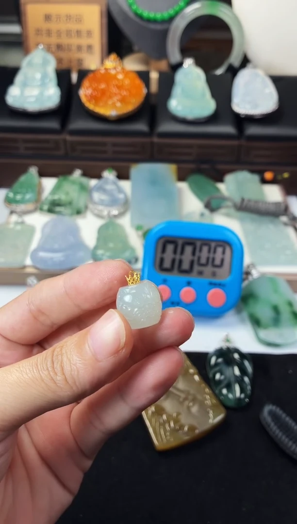 未镶嵌定制翡翠挽*～5026毛货不退不换