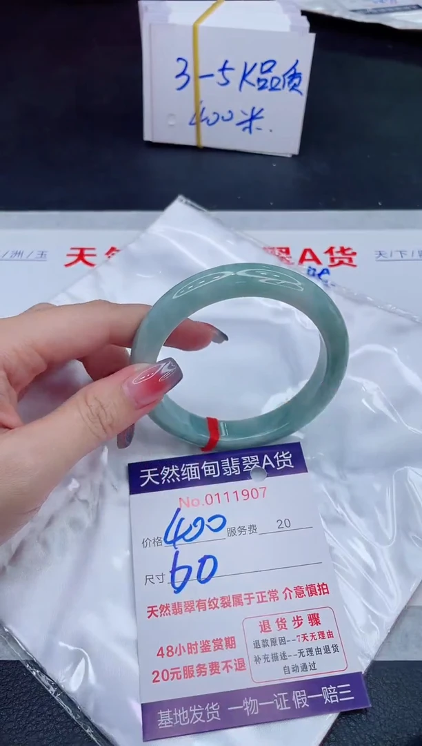 未镶嵌手镯翡翠400.00