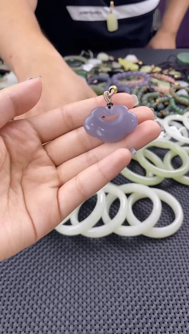 和田玉未镶嵌颈饰天然和田玉  0145