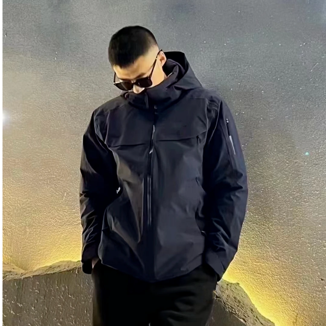 高高顶顶台州特产抢手大荬CAI带灵魂户外防风防水冲锋衣羽绒服