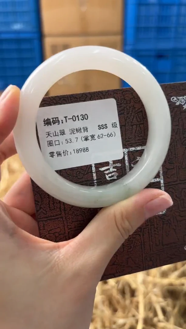 未镶嵌手镯石英质玉T-0130