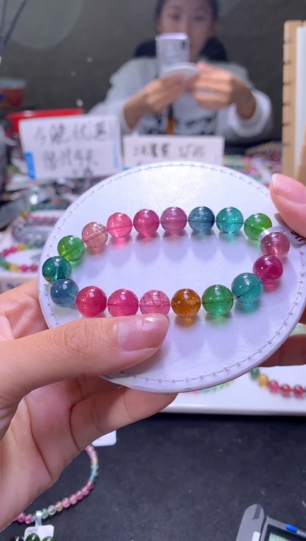未镶嵌手串碧玺A46【天然碧玺】