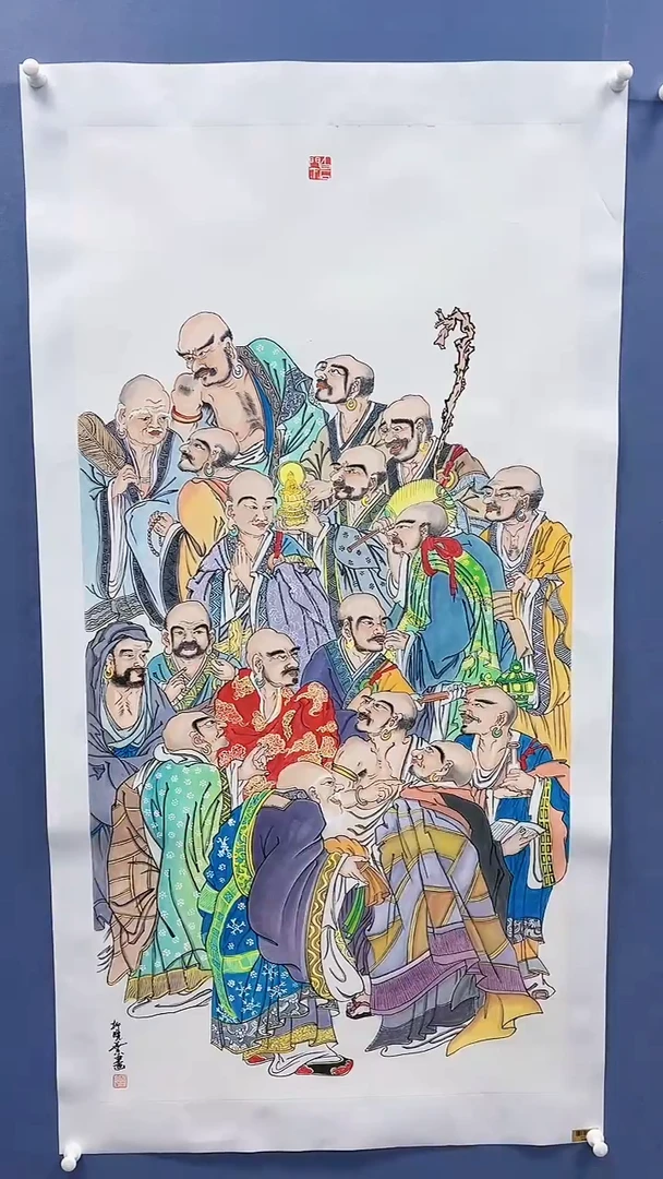 【闪购商品】绘画柳晓叶绘画8平尺人物