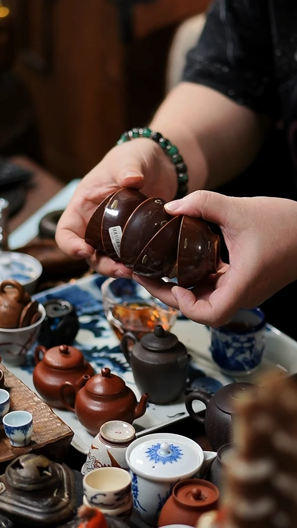 闪购40号 5个杯子功夫茶道具