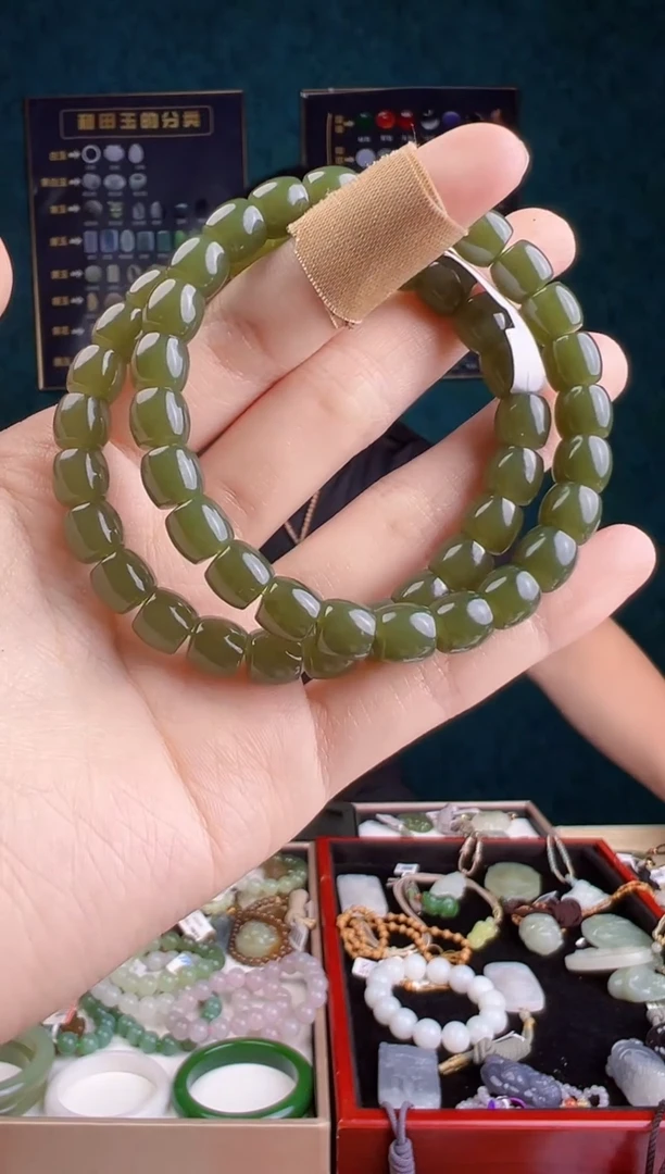 和田玉未镶嵌颈饰多样性发货 拍一单发一个