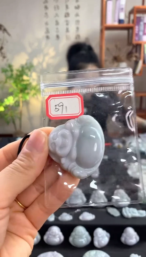 【闪购商品】翡翠颈饰未镶嵌佛公591
