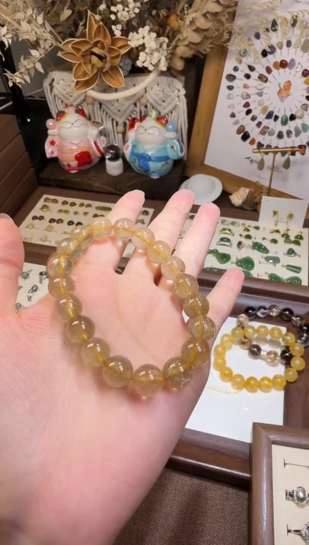 水晶摆件未镶嵌手链