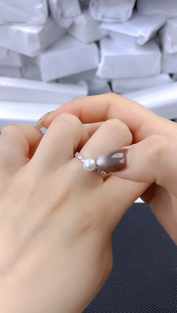 未镶嵌耳饰淡水珍珠jz1018