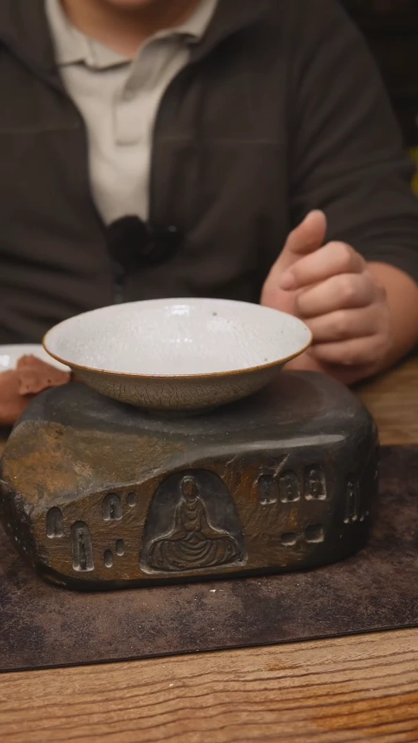 甘石陶艺粉引福利322