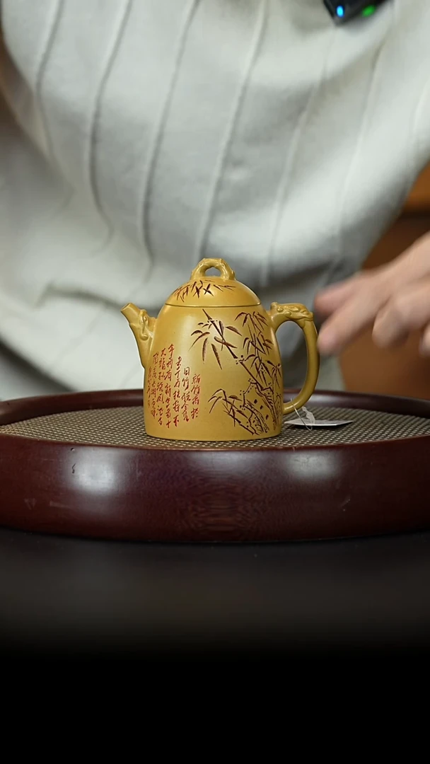 茶壶紫砂宜兴紫砂壶h6123