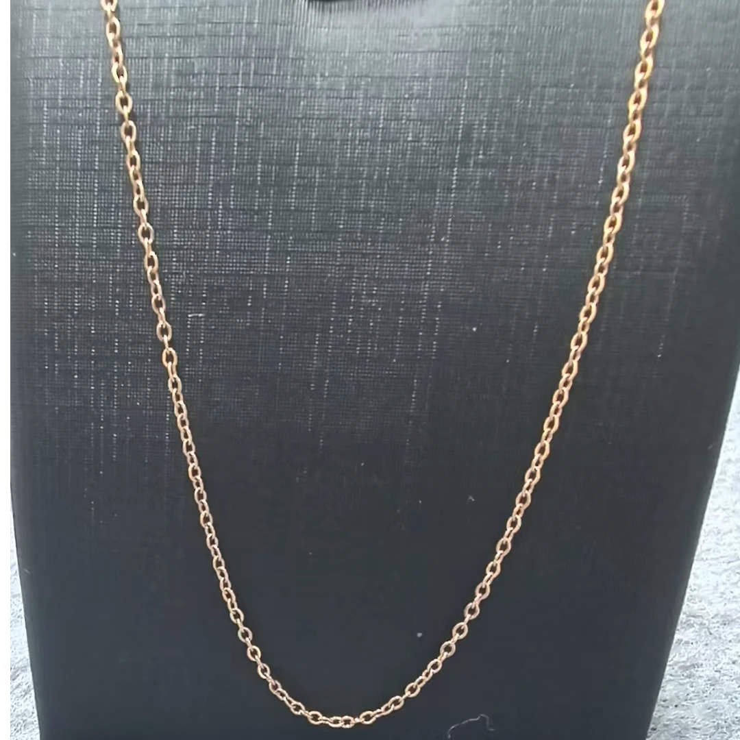 钛钢项链 灵动系列原版吊坠锁骨链法式千金风泰坦钢吊坠链