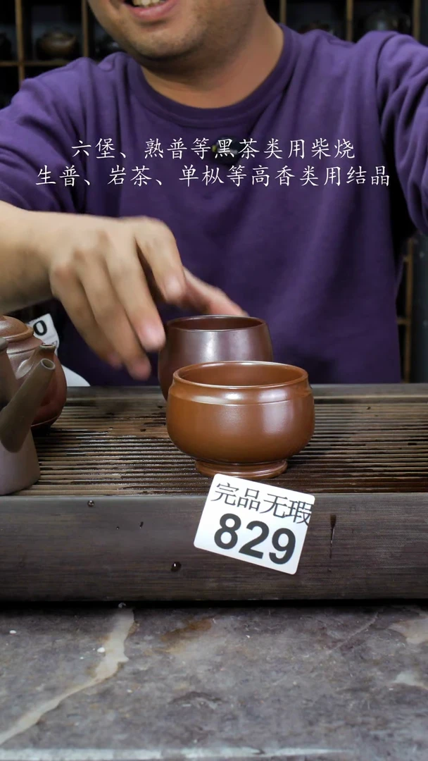 【闪购商品】壶829四大名陶钦州坭兴陶
