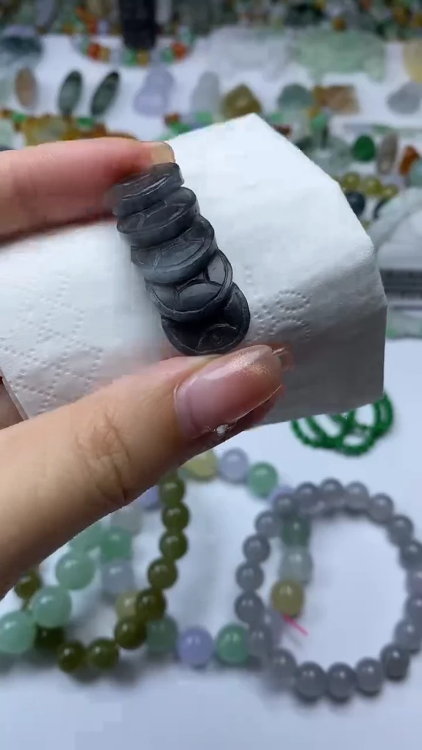 未镶嵌定制翡翠毛货定制不退不换