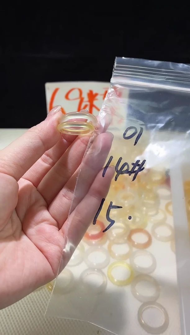 未镶嵌戒指玛瑙/玉髓李*01