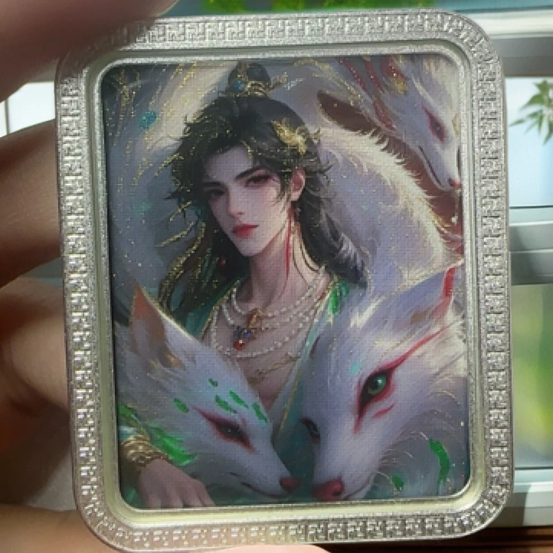 帅气男狐唐卡男女同款