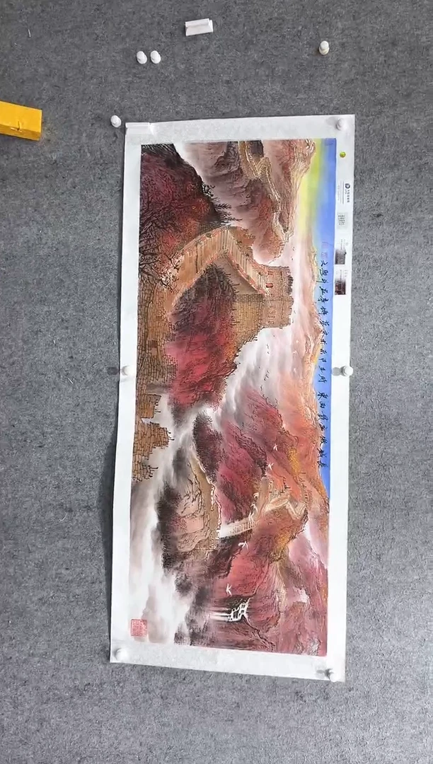 国画张传亭老师的作品3